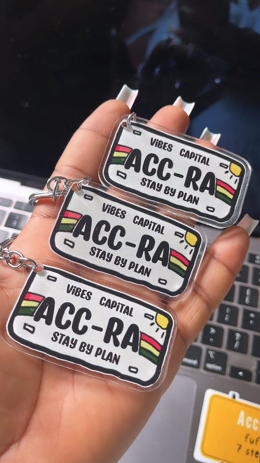 Accra Stay By Plan Keychain | Wollo